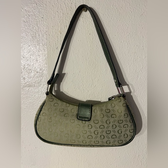 Mini Green GUESS Purse - Picture 3 of 7